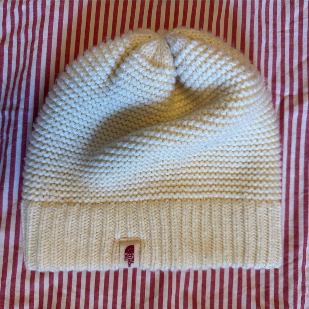 The North Face Purrl Stitch Beanie, Cream